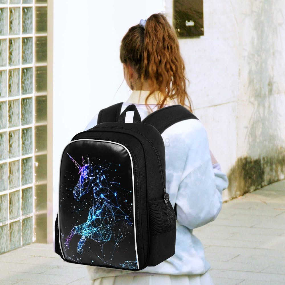 3PCS Backpack for girls with Lunch Box16 Sequin Bookbag with Lunch Box School Bag for Elementary ToddlerZ250920