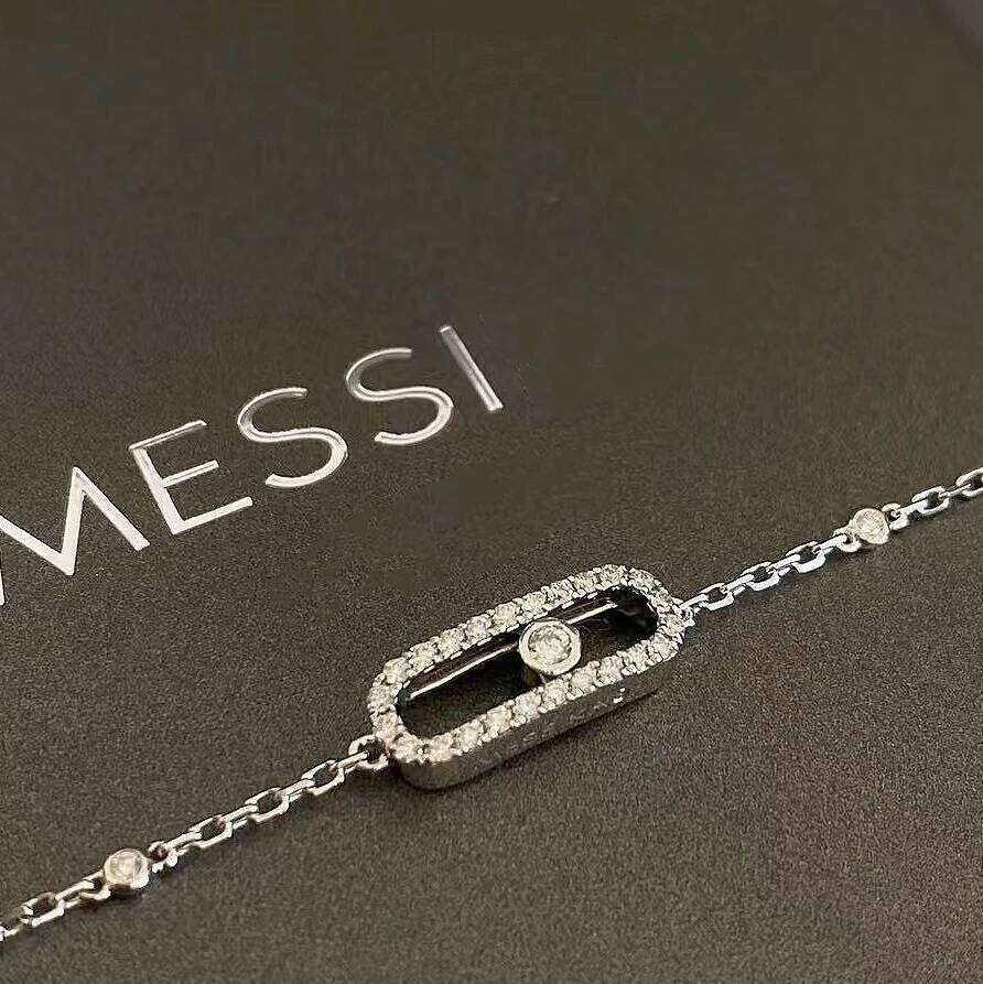 RAKOL 1: 1 Paper clip restoration AAA+ Zircon Bracelet For Wo men Fashion Simple Commuting Bracelet For Girls Party Jewelry Gift