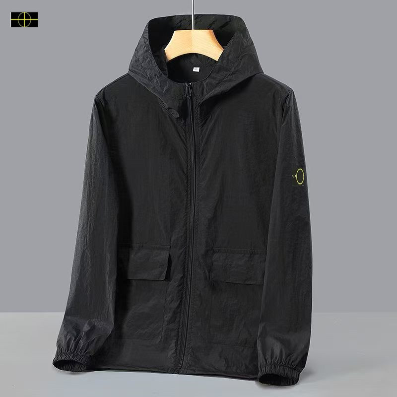 Large Clothing New Stones Men's Summer Sunscreen Coat Islands Large Outdoor Men's Sports Mountaineering Sunscreen Coat Top 9-20