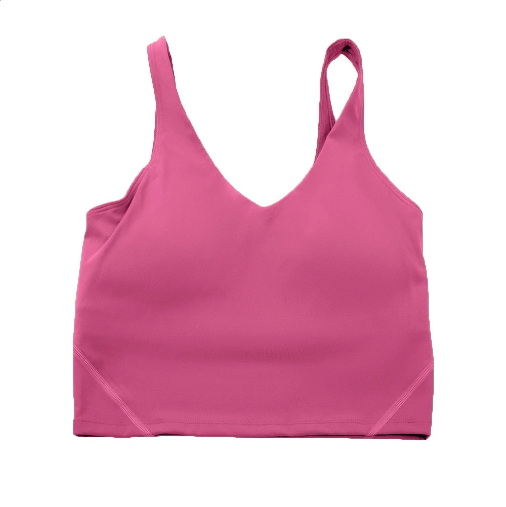 Womens Sports Yoga Bra UBack Gathering High Quality Fitness Running Shock proof Quick Drying Breathable Sports Tank Top 250919