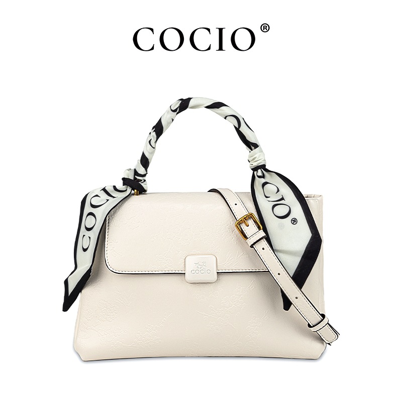 COCIO Free shipping new designer Shoulder totes Bags For woman bag handbag black white women cross body tote Bag