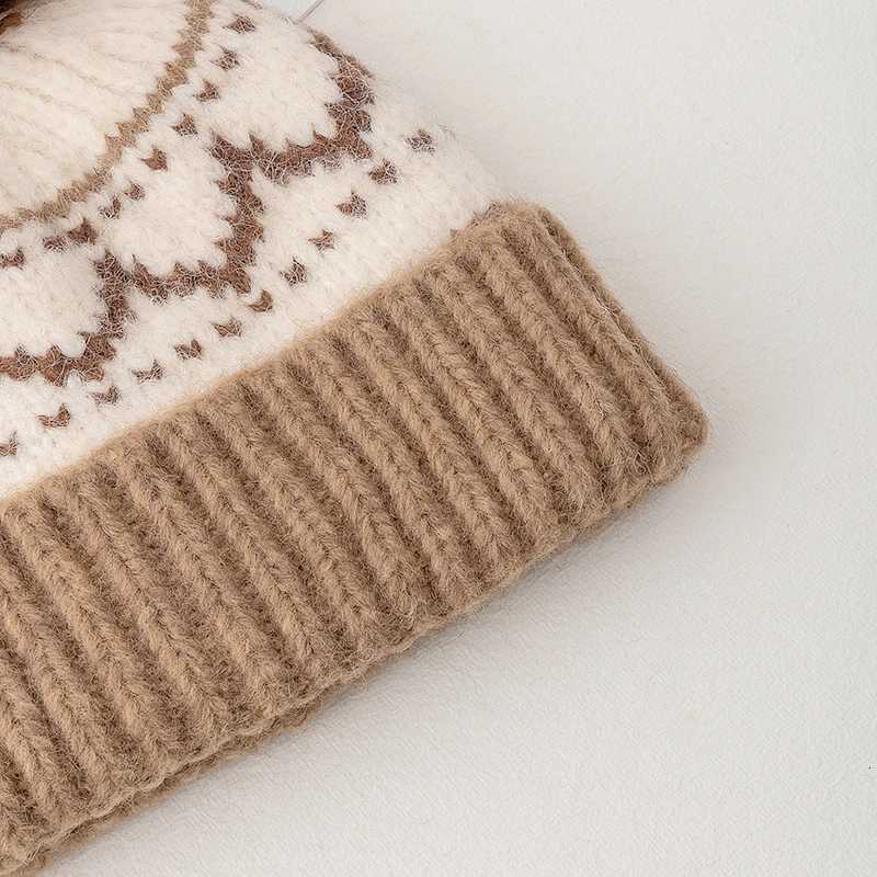 New Wen Winter Pps Knit Hat Fashion Beanie Hats For Wen Streetwear Winter Dan Hat Y250920