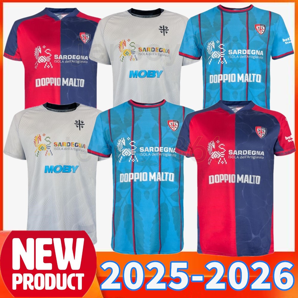 25 26 Cagliari Calcio soccer jerseys home away Third jersey 2025 2026 Cagliari GAETANO PAVOLETTI SEMIH S.ESPOSITO LUVUMBO ZAPPA PRATI S.ESPOSITO Football shirts