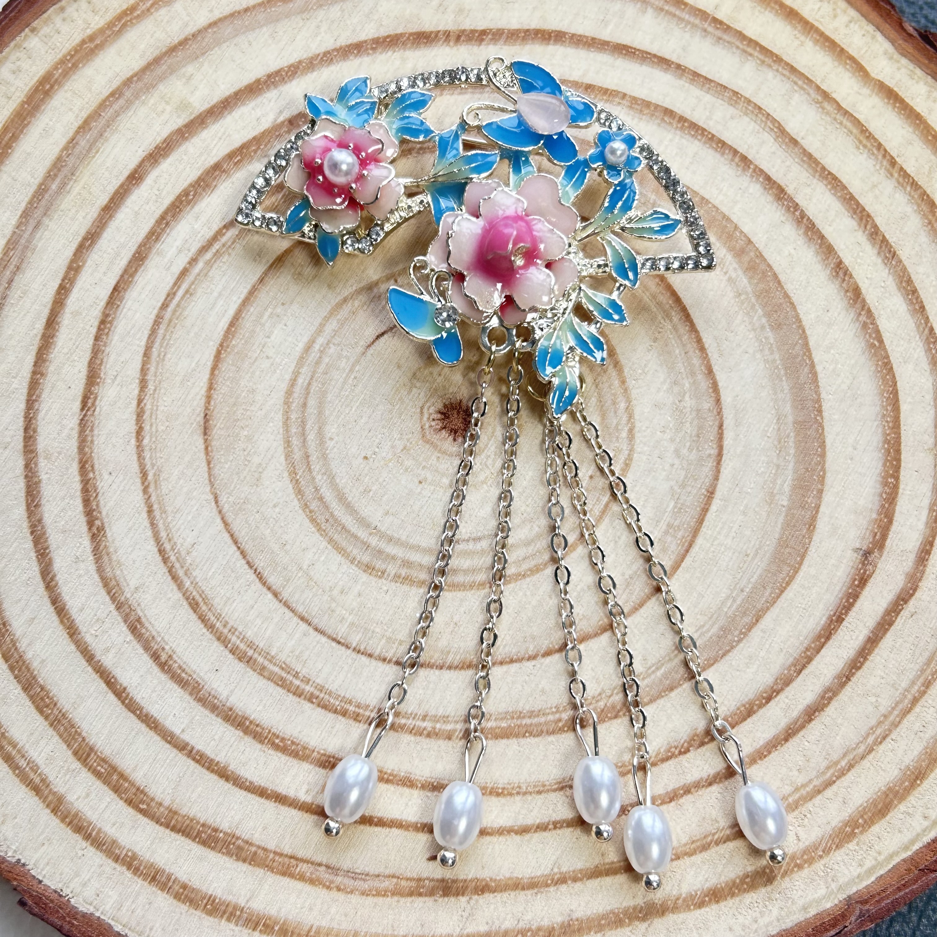 Luxury Jewelry Brooches Designer New Chinese-style Creative Enamel Bride Brooch Fashionable And Exquisite Niche Corsage Accessory High-end Light Luxur