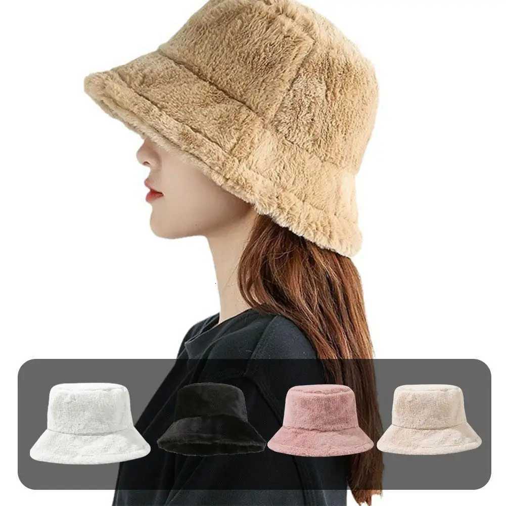 Winter P Fisherman Hats Colorf Girl Fashion Hat Warm Windproof Coldproof Wide Brim La Wen Artist C Y250920