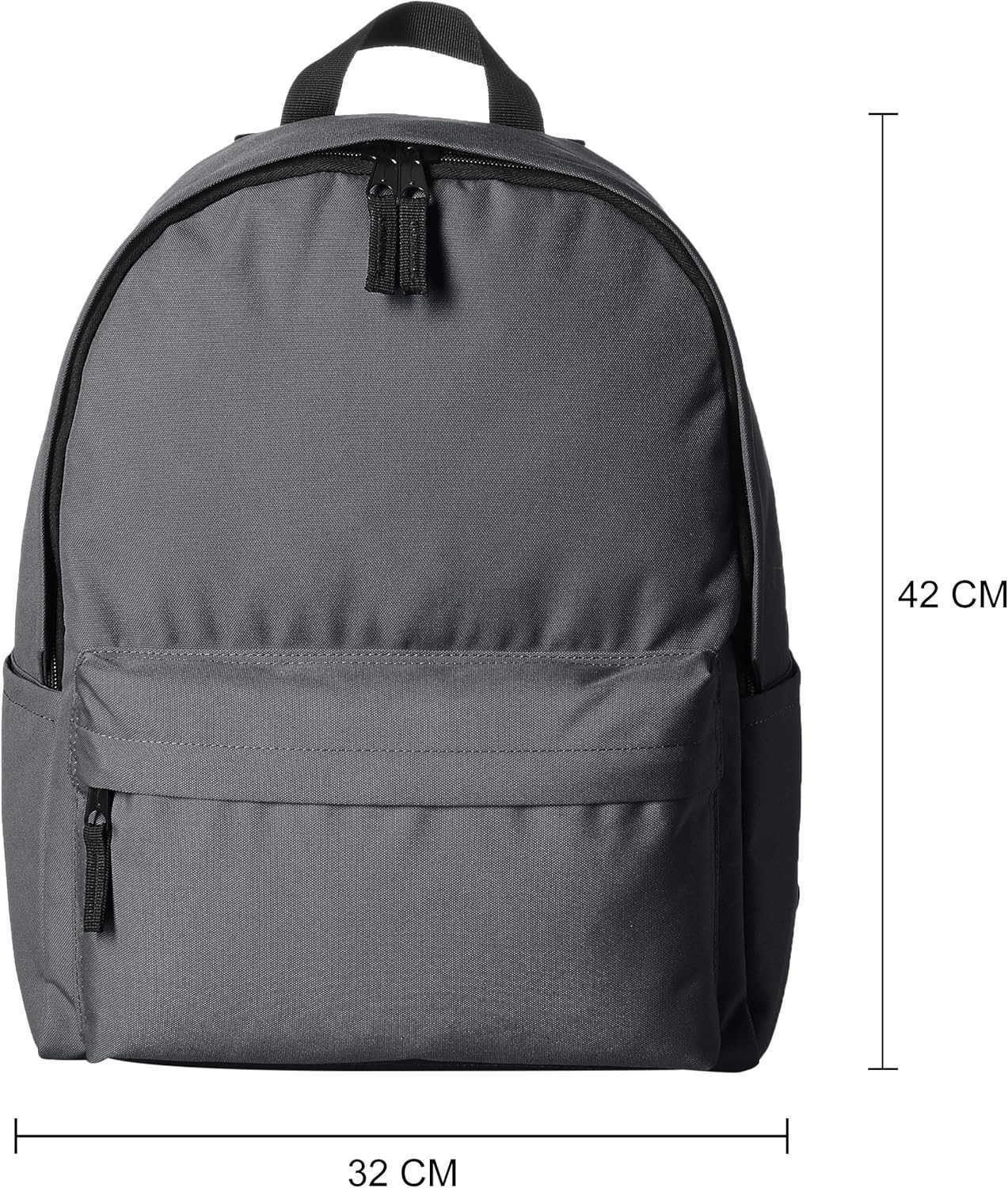 Basics Classic School Backpack GreyZ250920