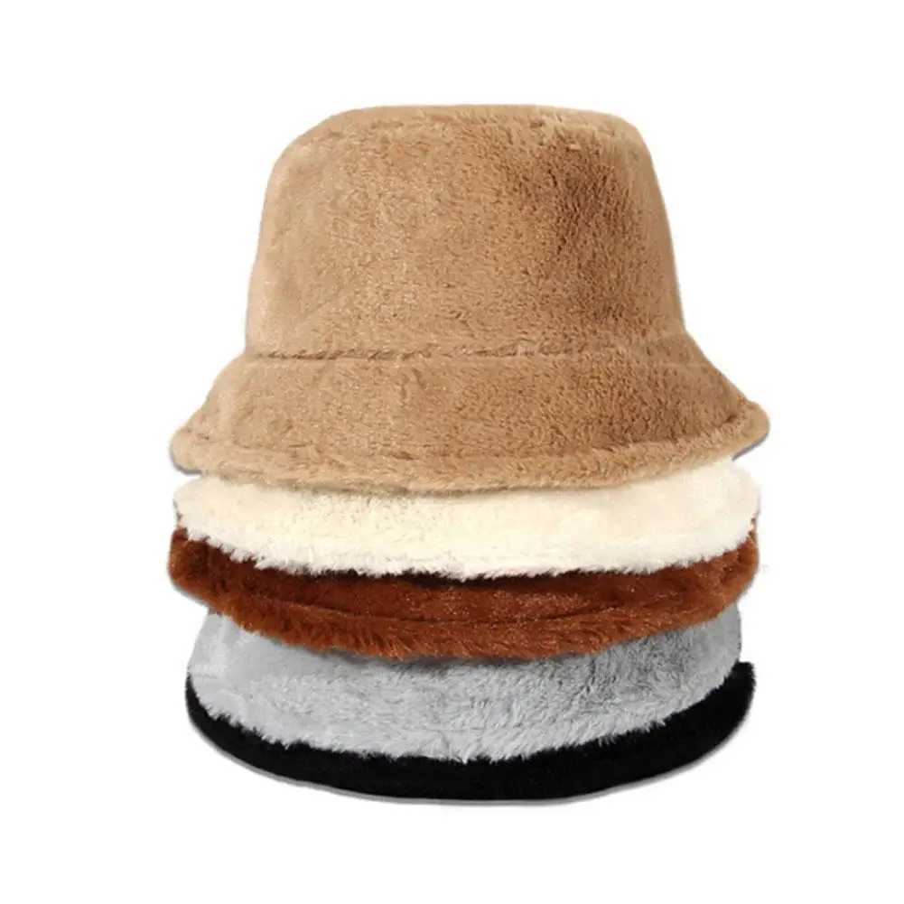 Winter P Fisherman Hats Colorf Girl Fashion Hat Warm Windproof Coldproof Wide Brim La Wen Artist C Y250920