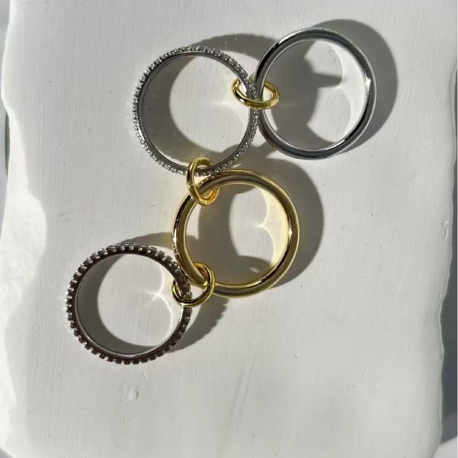 2025 Rings Halley Emerald Gemini Spinelli Kilcol rings brand designer New fine jewelry gold and sterg sier Hydra ked ring for women Designer