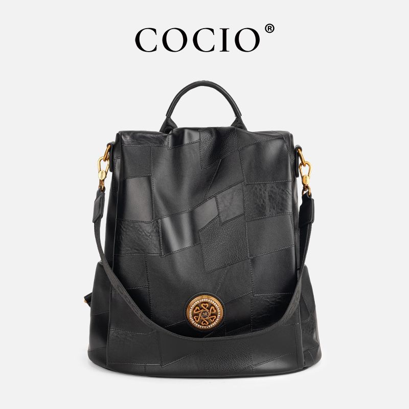 COCIO Free shipping new designer Shoulder totes Bags For woman bag handbag brown women crossbody tote Bag