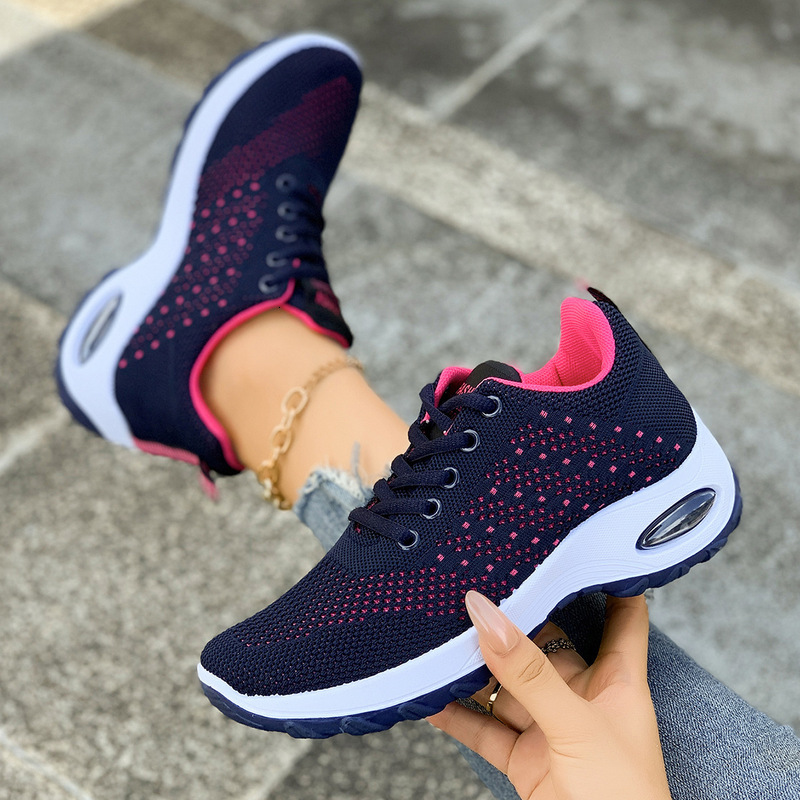 New Spring Summer Autumn Women, Breathable Mesh Fabric, Comfortable for Walking and Traveling, Casual Sports Shoes