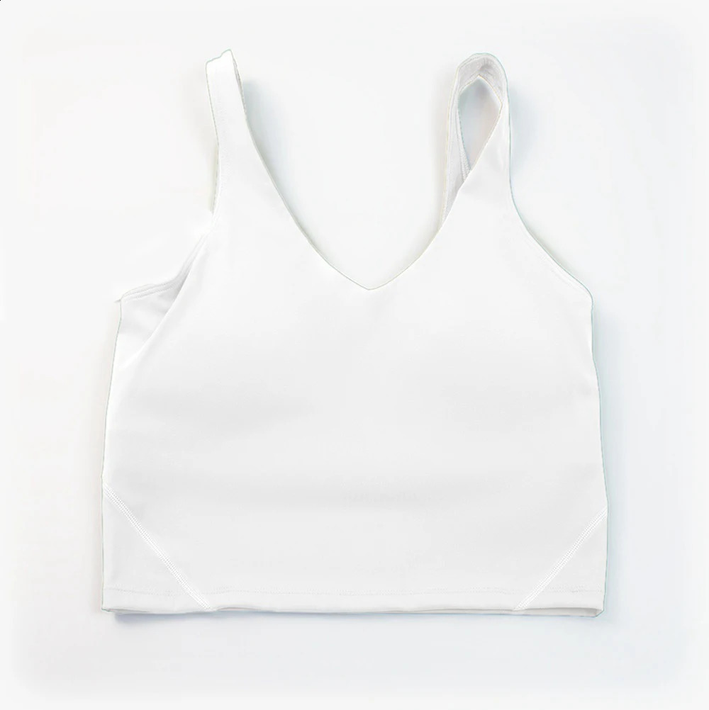 Womens Sports Yoga Bra UBack Gathering High Quality Fitness Running Shock proof Quick Drying Breathable Sports Tank Top 250919
