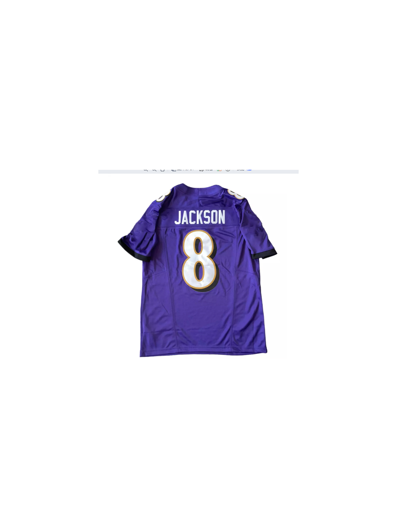 Custom Football Jersey Lamar Jackson Derrick Henry Kyle Hamilton Zay Flowers Ray Lewis Embroidered Number name Size S-XXXL