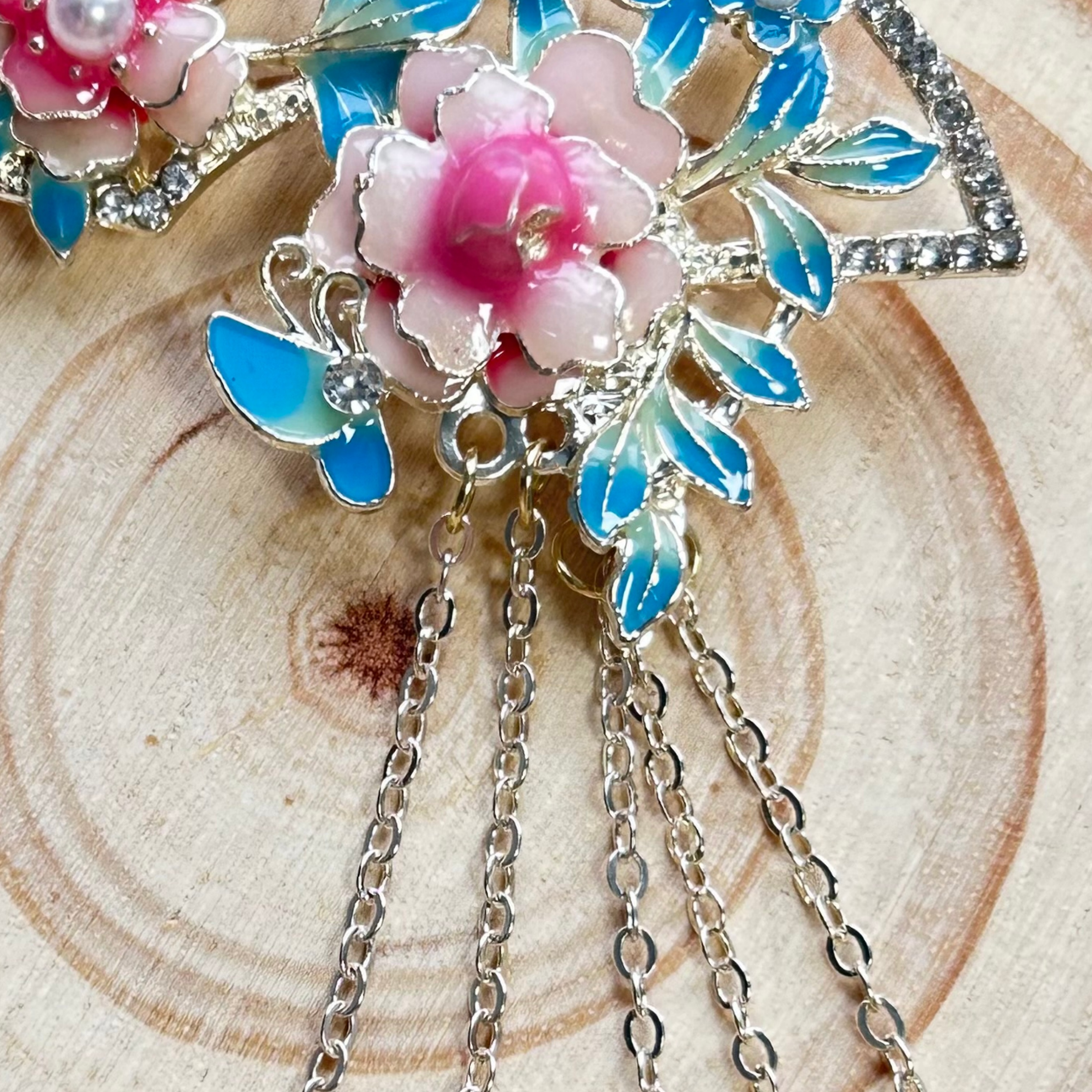 Luxury Jewelry Brooches Designer New Chinese-style Creative Enamel Bride Brooch Fashionable And Exquisite Niche Corsage Accessory High-end Light Luxur