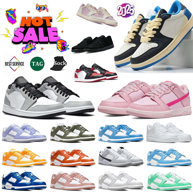 2025 Designer free shipping Casual Shoes US Stocking low sneakers Fog Kentucky men women blue running shoes triple Local Warehouse stock USA womens mens trainers