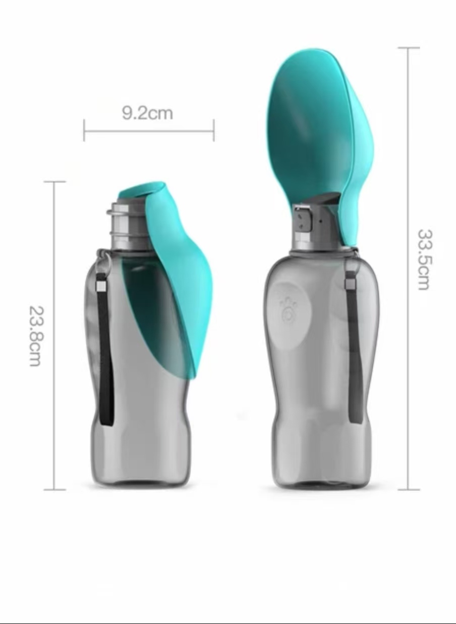 Portable Dog & Cat Water Dispenser - 800ML for Pets During Walks
