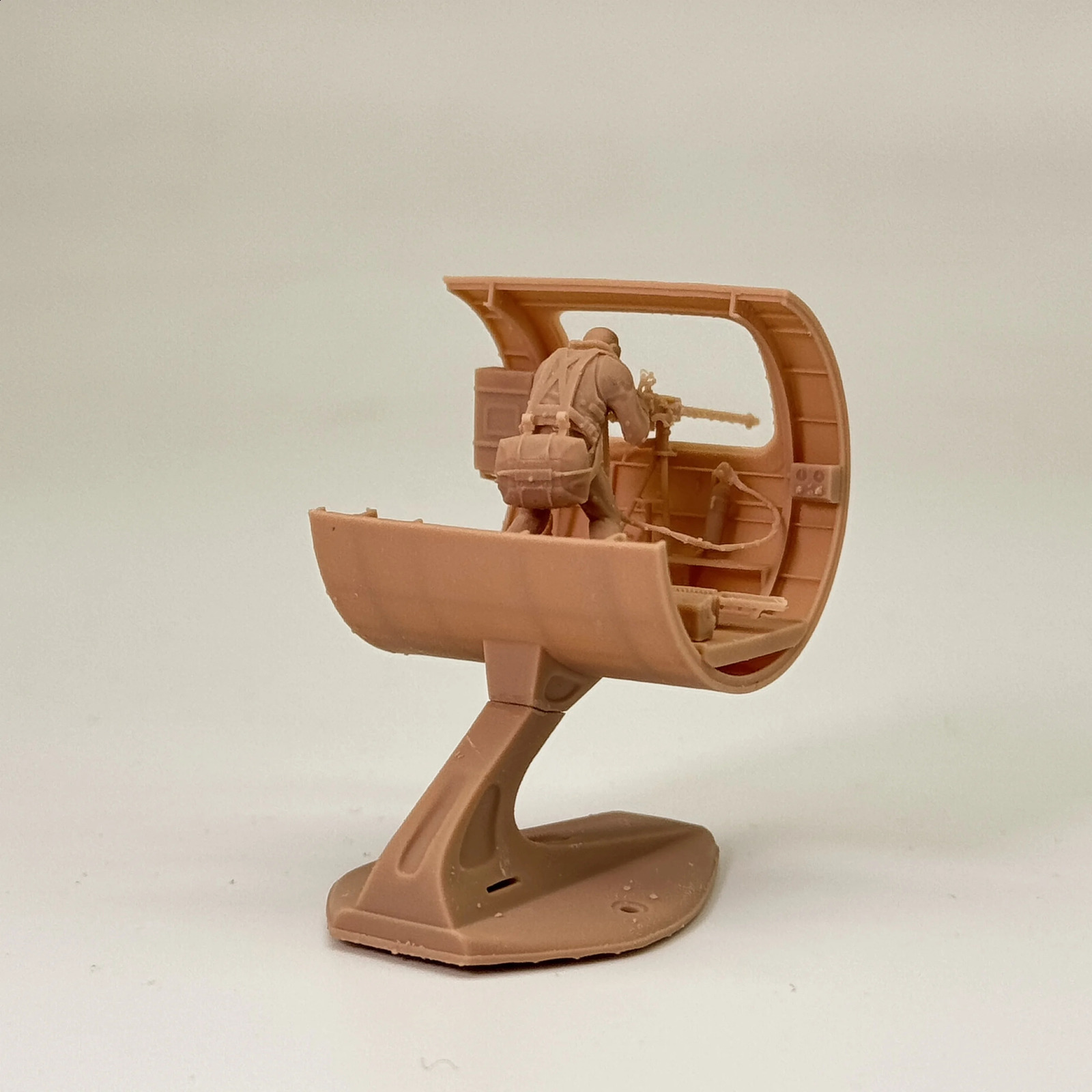 148 172 Scale WAIST Gunner B17 Flying Fortress Resin Model Miniature War Military Diorama 250919