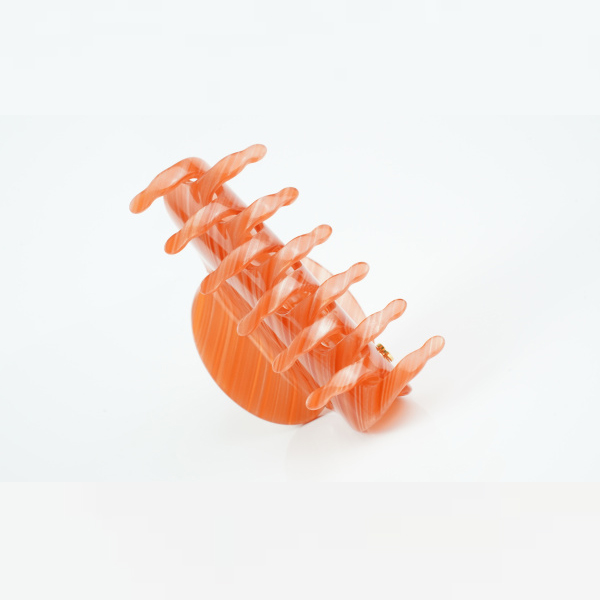 Designer hair clip, women's fashion casual trend, red small hair clip, women's claw temperament, women Chase the Orange Era, Fashionable Ora