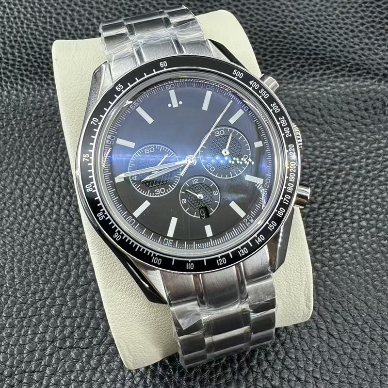 Mens luxury automatic mechanical movement 42MM designer watch stainless steel strap mens business watch