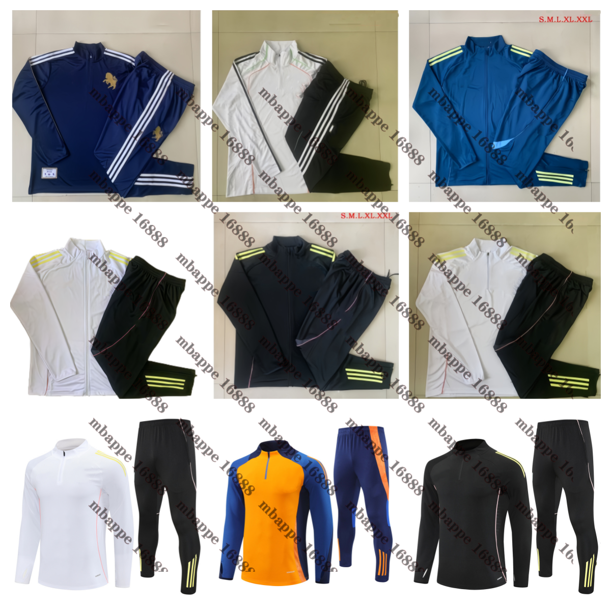 2025 2026 juve tracksuit long training suit long sleeve suit kit uniform chandal adult sweatshirt Sweater long sleeved men kids sets juve