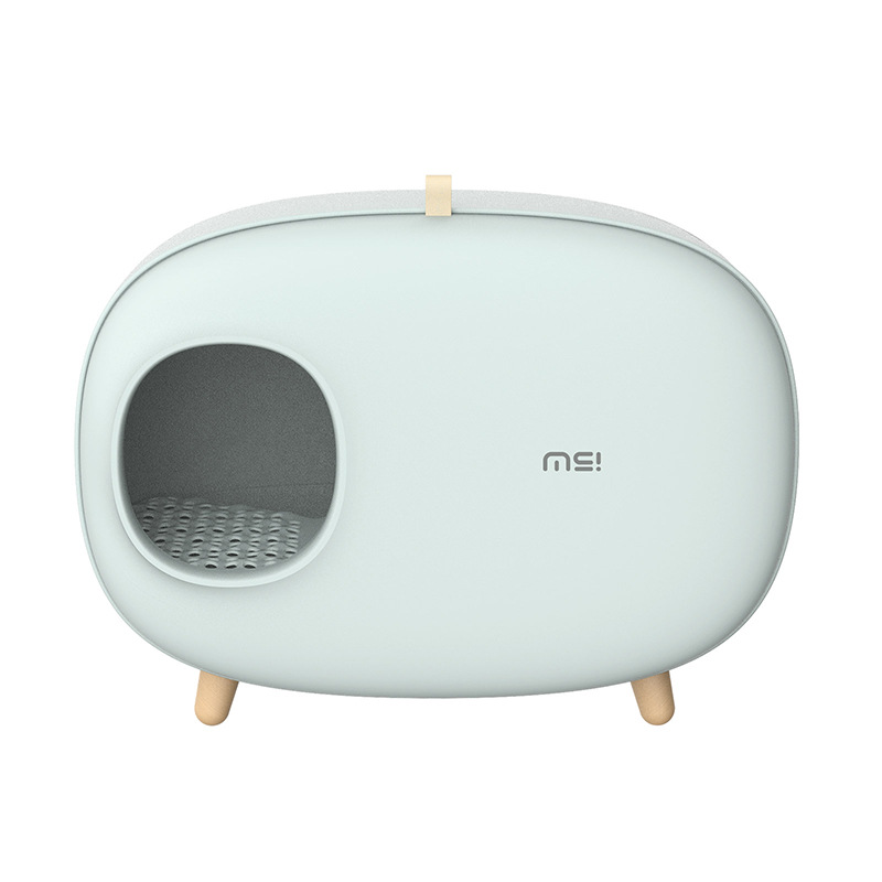 Cat litter box, semi enclosed, cat supplies, cat toilet drawer - high appearance value, Large Deodorant Supplies, Integrated Easy Clean Design, Pet Hy