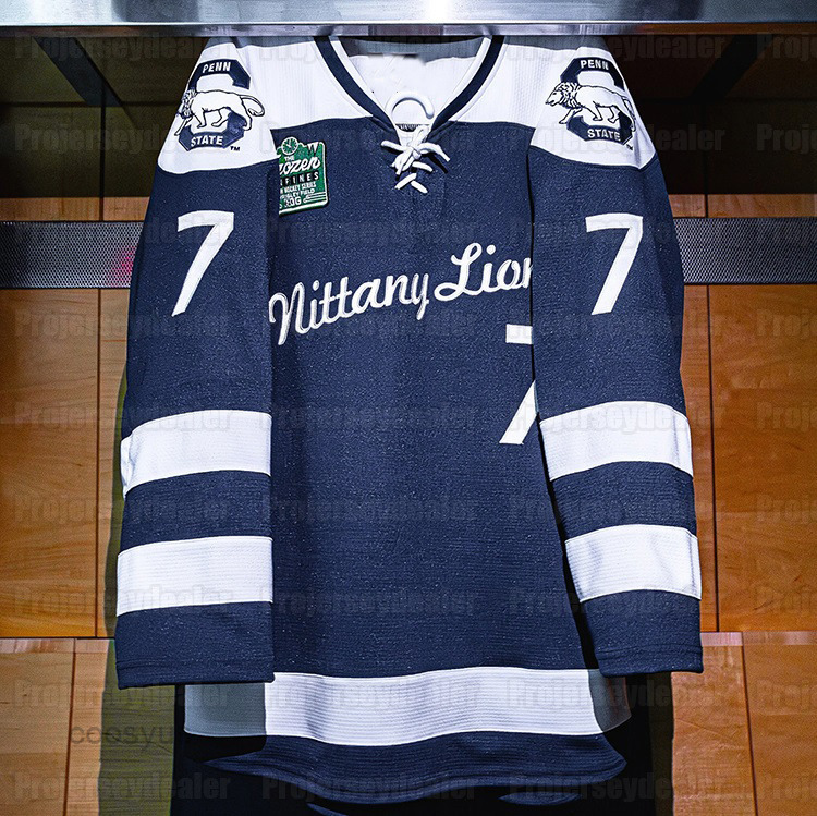 72 Gavin McKenna Penn State 2025 Wrigley Field Nittany Lions Hockey jerseys Aiden Fin Dicky Ben Schoen Arsenii Sergeev Simon k Carter Schade Dyck Servagn