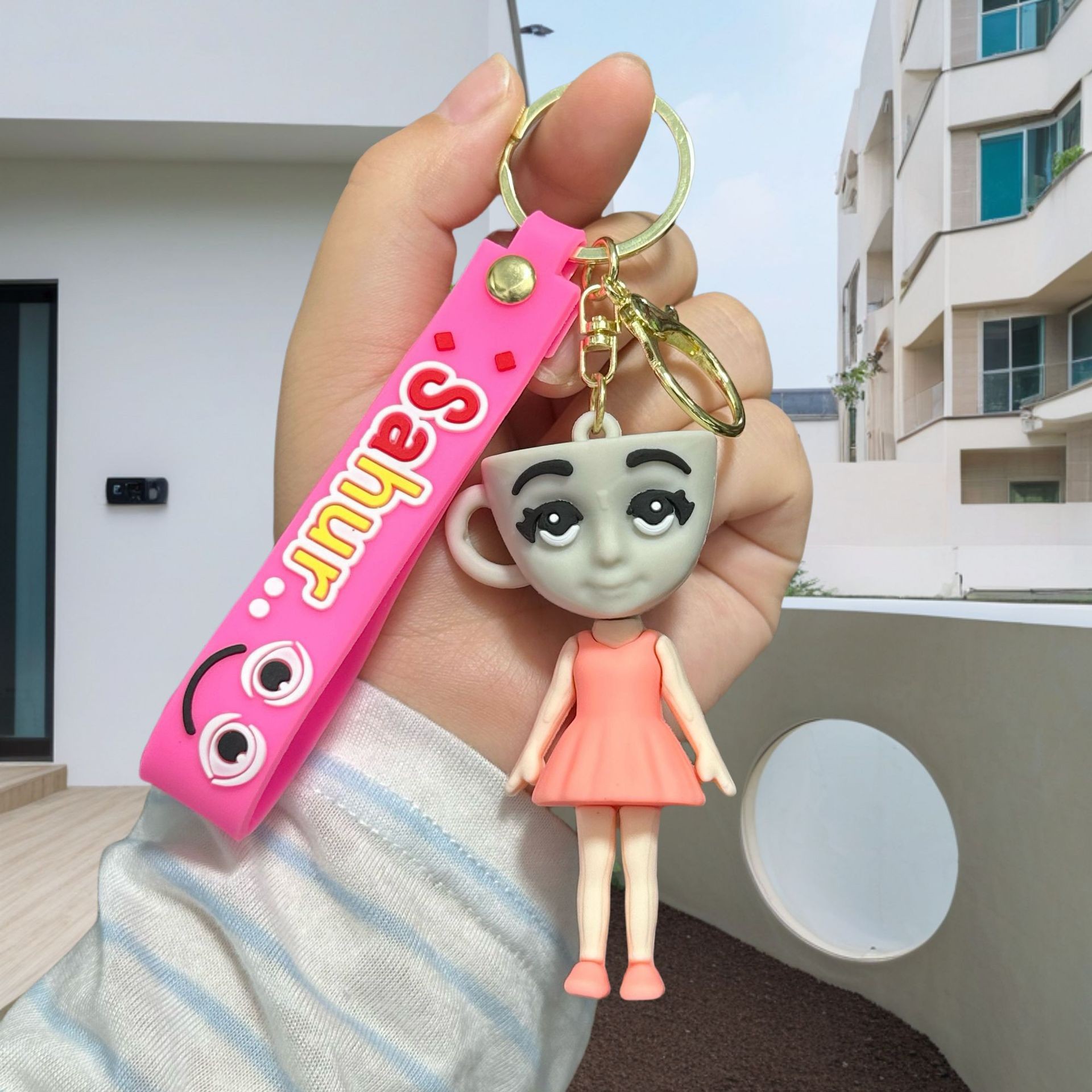 free shipping designer Trendy and eye-catching Italian brain-putrid animal series keychains, the same as the quirky IP Tralalero Tralala pendant