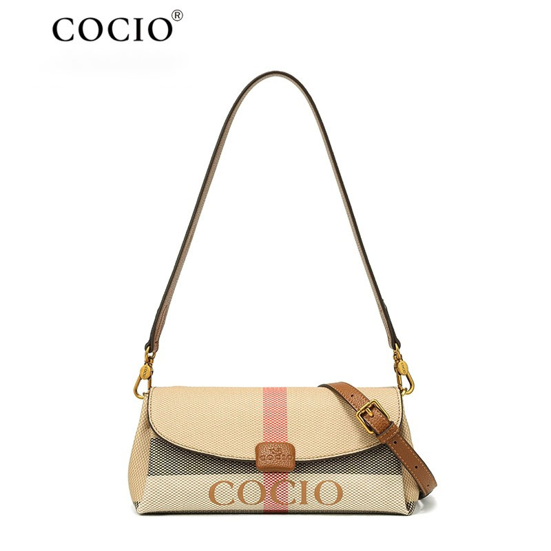 COCIO free Shipping new designer Shoulder Fashionable minimalist handbag womens plush fashionable versatile shoulder bag