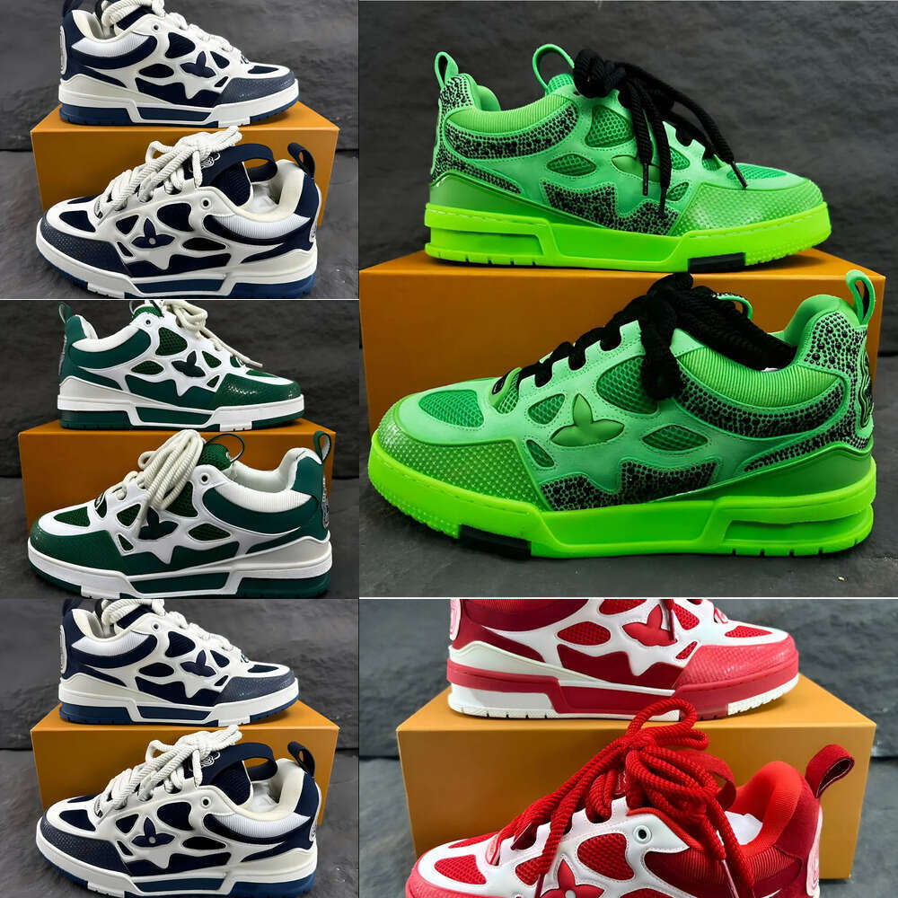 skate Designer sneakers mens womans trainers sneaker casual runner shoe outdoor leather skates tennis classics fashion outdoor shoes AAA