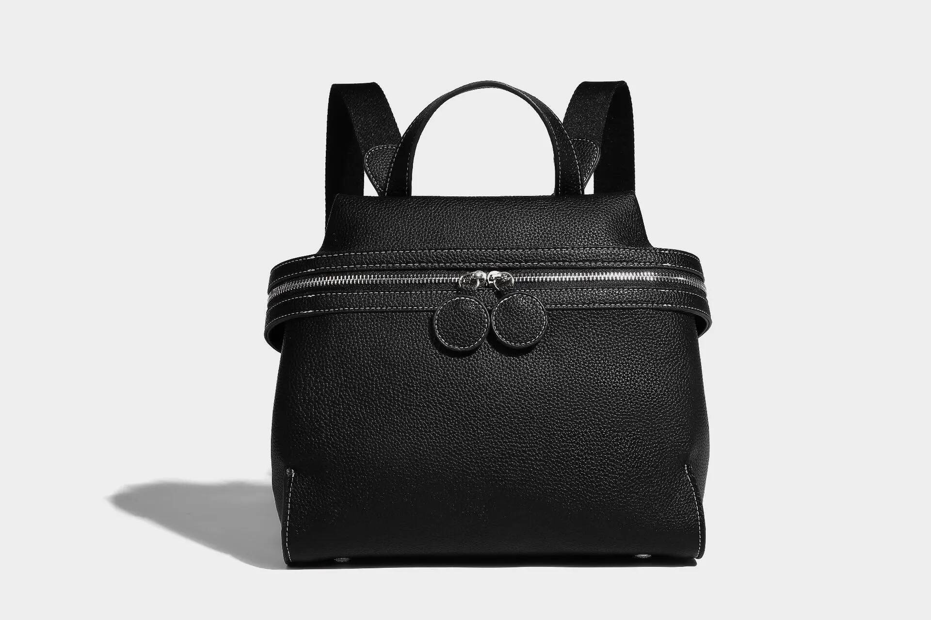 Fashion Leather Solid Color Lychee Women s Shoulder Bag Printed Handbag Pu Large Capacity Women s Crossbody Bag Commuting Handbag design Autumn New De