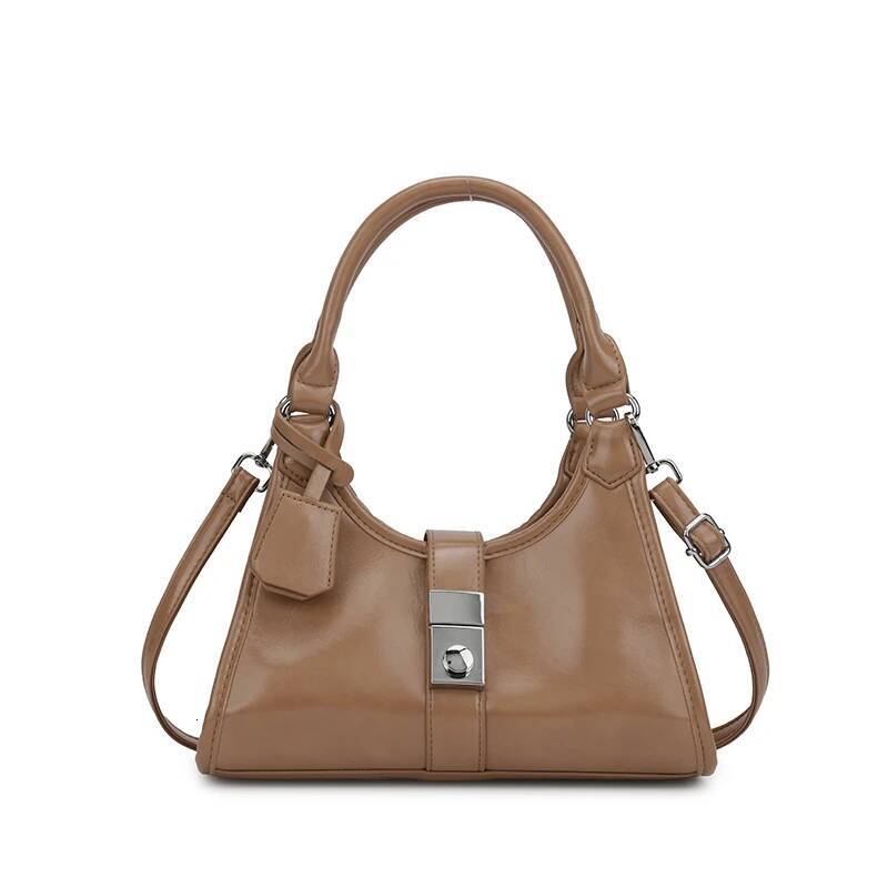 Vintage Handbag Versatile Commuting Bag Wrinkled Road Women s Shoulder Bag design Minimalist Women s Crossbody Bag Autumn New Designer Bag