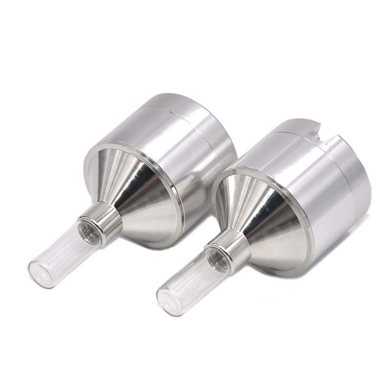Aluminium alloy Mill Herb Grinder Metal Spice 44/56mm Crusher for Tabacco Grinder Smoking Accessories Metal Hand Muller Hand Crank