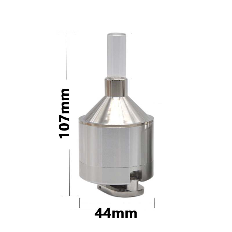 Aluminium alloy Mill Herb Grinder Metal Spice 44/56mm Crusher for Tabacco Grinder Smoking Accessories Metal Hand Muller Hand Crank