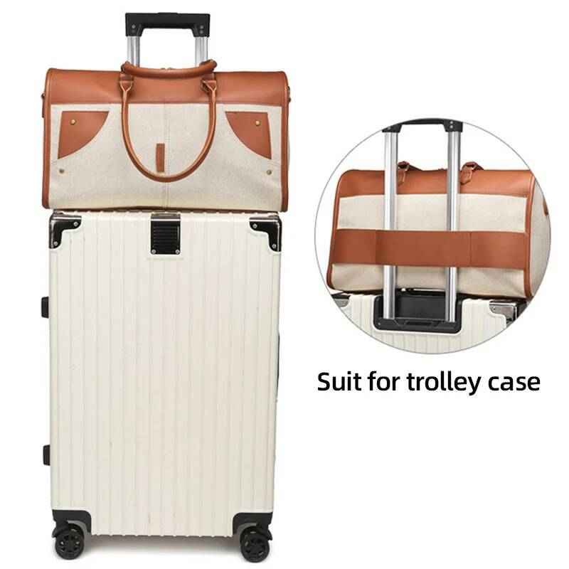 Travel Luggage Bag Business Handbag Dry Wet Separation Retro Style Women s Crossbody Bag Large Capacity Women s Shoulder Bag Autumn design New Designe