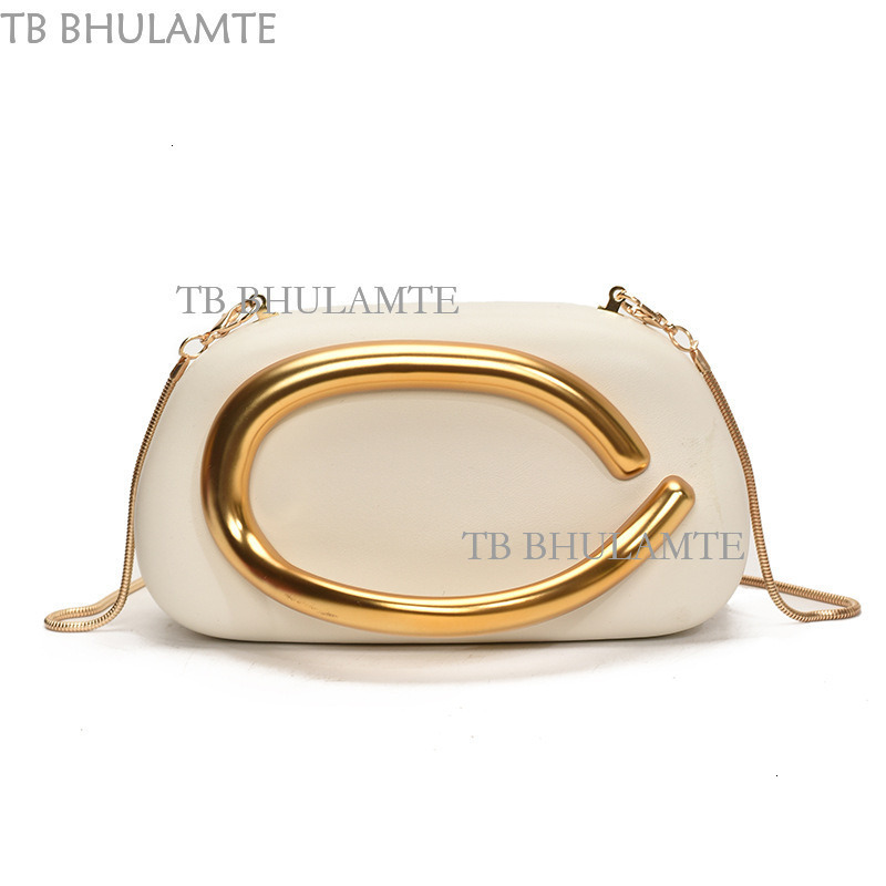 Cross-border New Women's Bag Classic Clutch Evening Bag Small Square Box Bag Luxury Designer Free Shipping Gold-plated Metal Handle Chain Crossbo