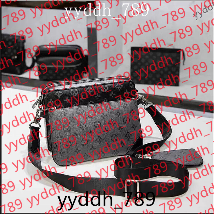 Mens Totes Bag Handbags Purses Fashion Handbags Men Leather TRIO Messenger Bags Luxury Shoulder Bag Make up Bag Tote bags