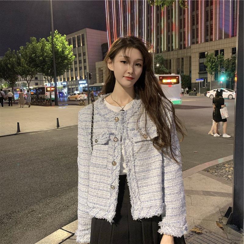 Luxury Brand Designer Clothing Jacket Style Tweed Jacket Autumn Winter 2025 New Elegant Fringe Unique Short Street Style Long Sleeve Women's Top