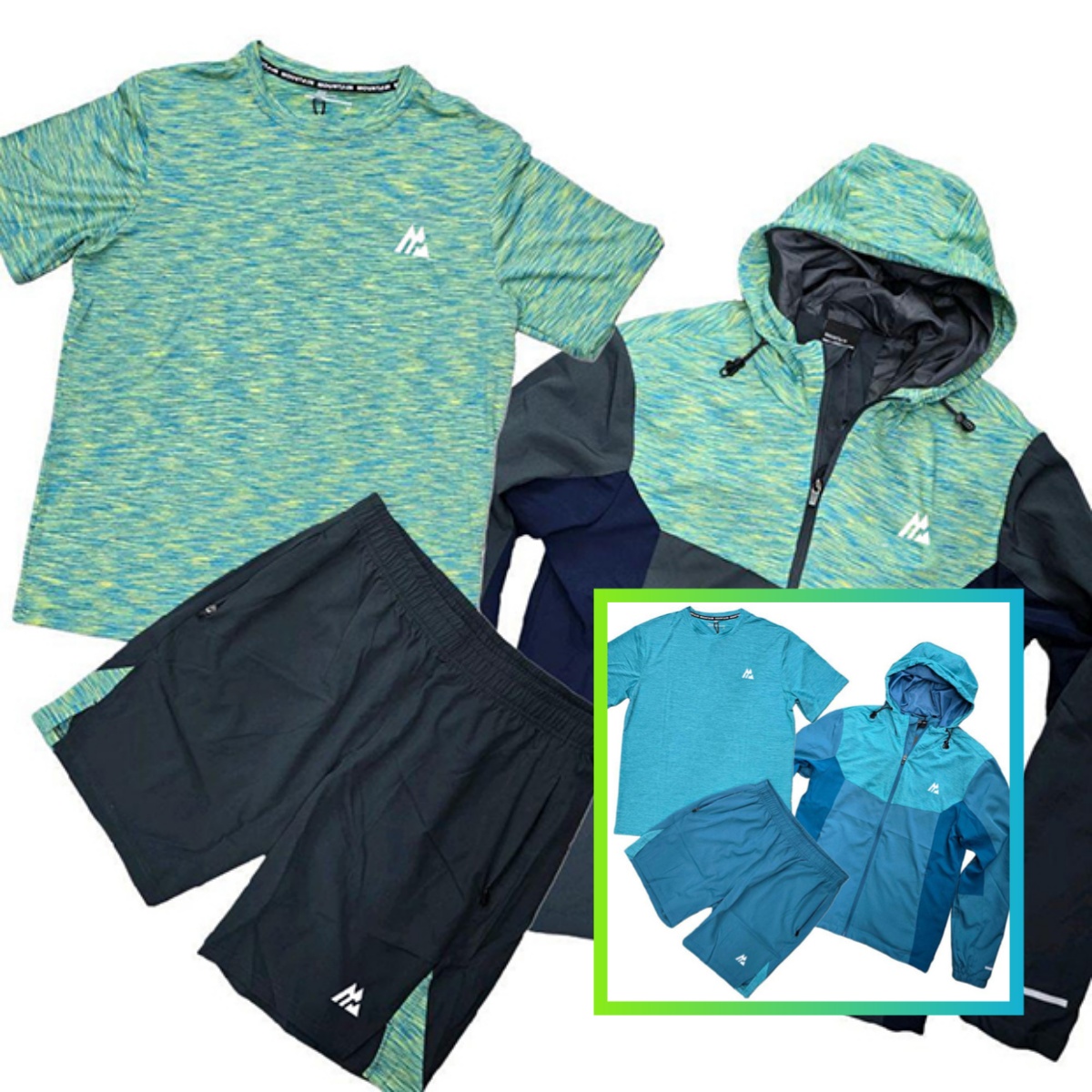 New montirexsx tracksuit Designer 3-piece set high-quality with logo Design men sweatpants T-shirt shorts long sleeves set for Slow jogging quick drying