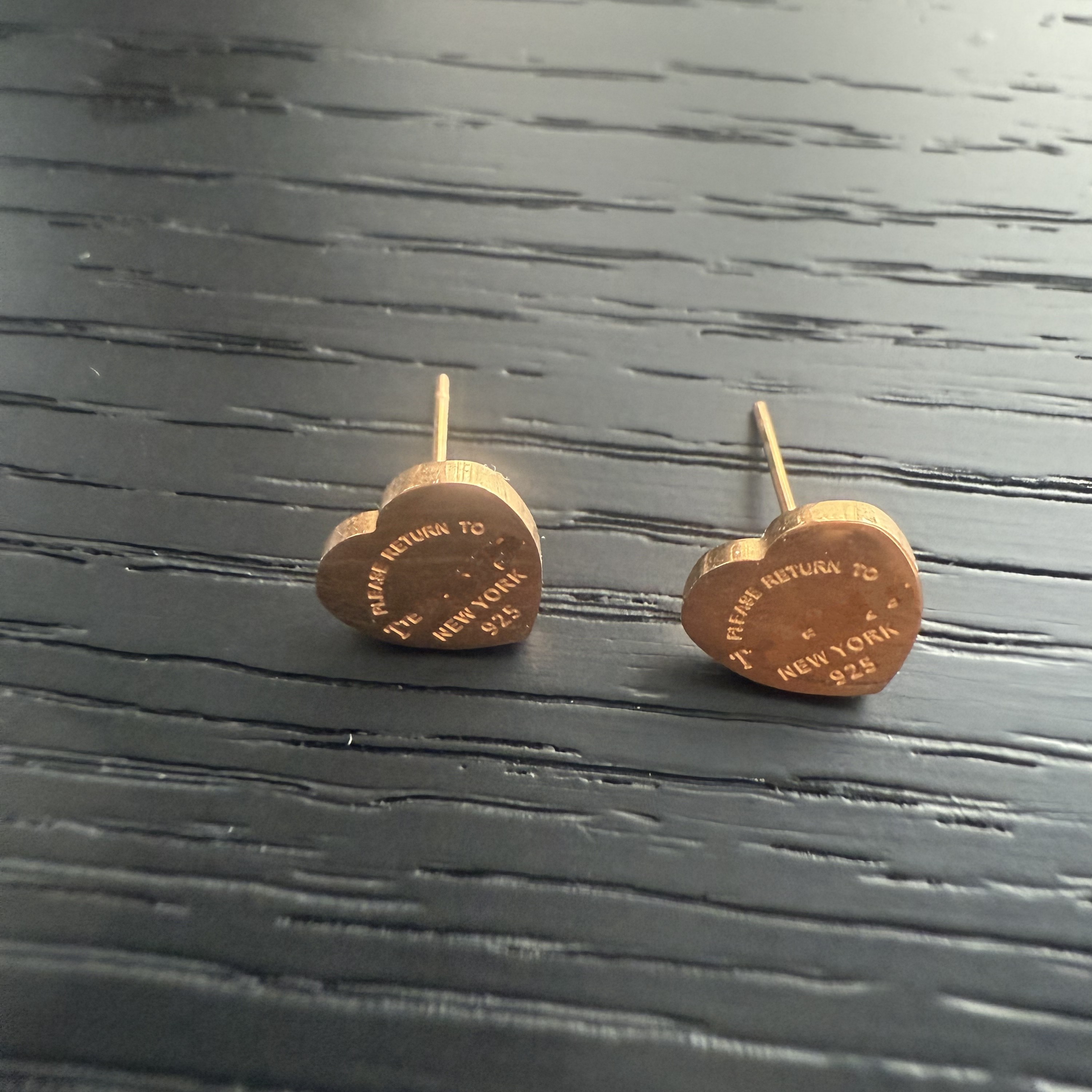 316L Stainless Steel high mirror designer small heart letter stud Earring 18k rose Gold Silver studs Earrings Woman Girl Wedding Party love Jewelry Wholesale