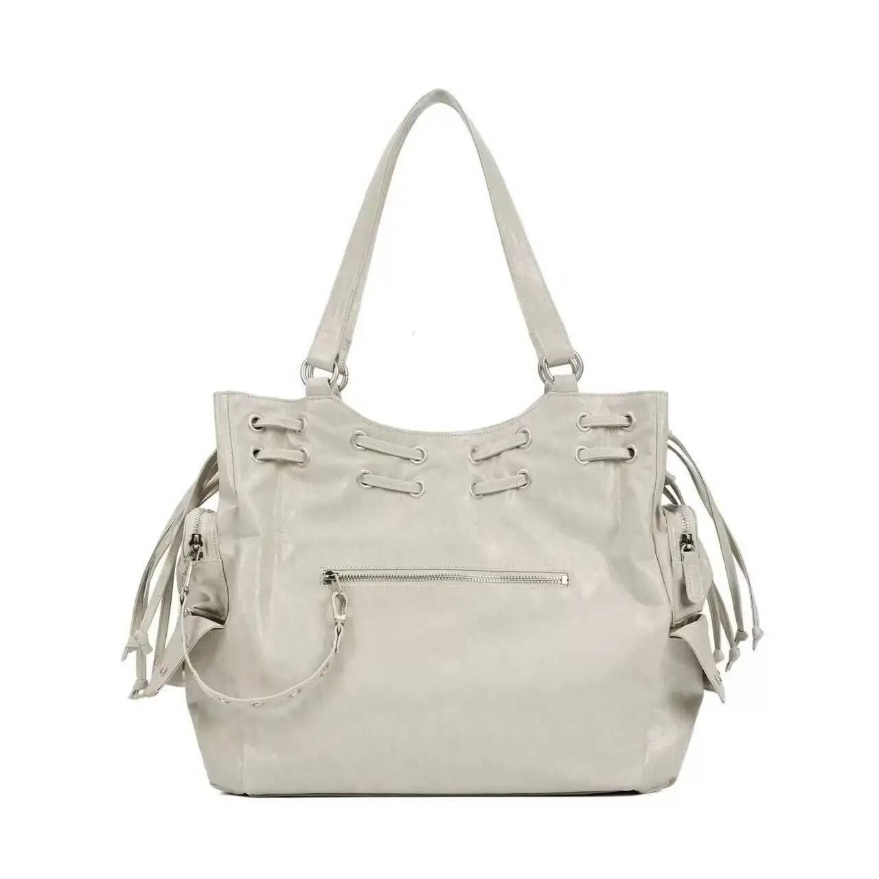 Retro Style Women s Shoulder Bag Fashionable Rivet Hot Girl Large Capacity Women s Crossbody Bag Autumn New design Designer Bag