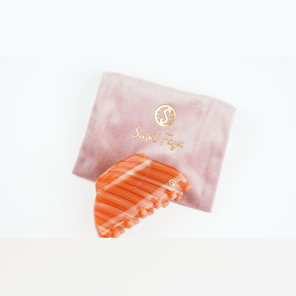 Designer hair clip, women's fashion casual trend, red small hair clip, women's claw temperament, women Chase the Orange Era, Fashionable Ora