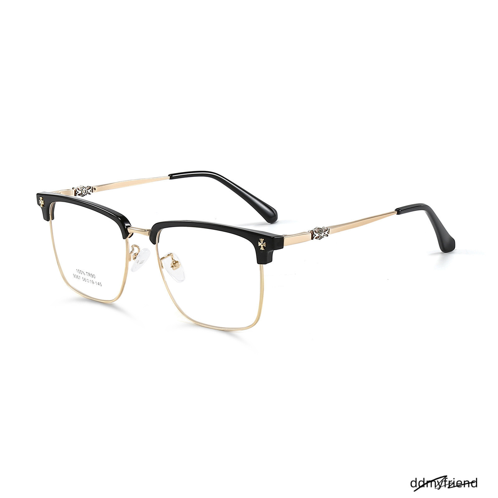 Designer For Women Men Business Anti-Blue Light Flat Mirror Glasses Square Frame Sunglasses Kp822 ddmyfriend ddmyfriend ddmyfriend ddmyfriend