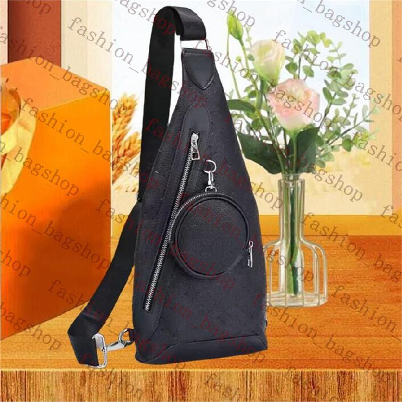 Designer chest bag Avenue Sling Bag Men women Shoulder Bags Bumbag Leather Embossing Cross body Purse Outdoor Easy to carry Travel Tote Chest pack luxury Belt Bag sac