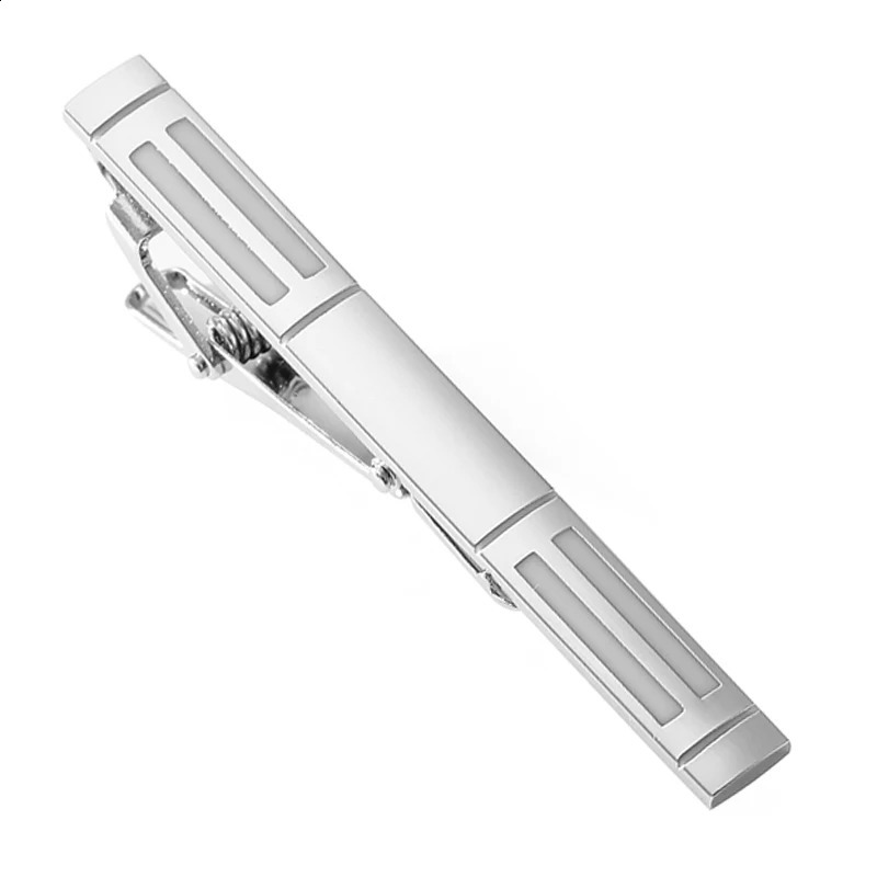 Classic mens and womens tie clip highquality metal black blue Lucky Clover clip business suit shirt accessories jewelry gifts 250920