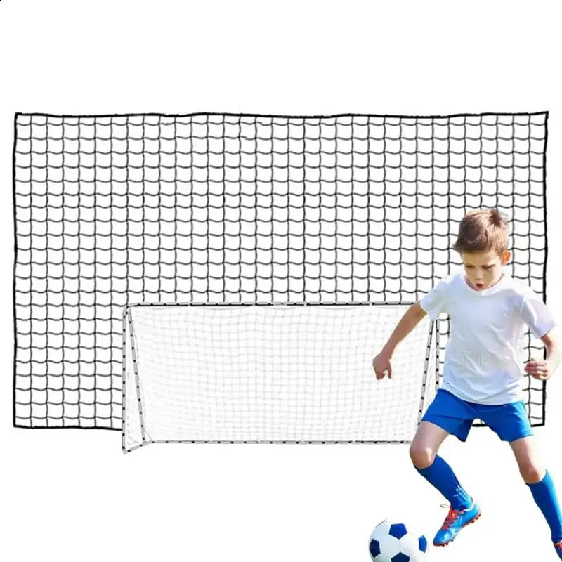 Soccer Backstop Net Heavey Duty Football Practice Net Golf Net Sports Practice Barrier Net Reusable Rebounder Training Tool 250920