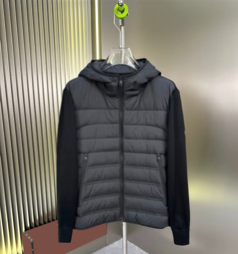 Designer Down Parka Down jacket windbreaker coat men's embroidered coat winter high-thick hooded windproof and cold-proof warm cotton padded clothes for men and women.