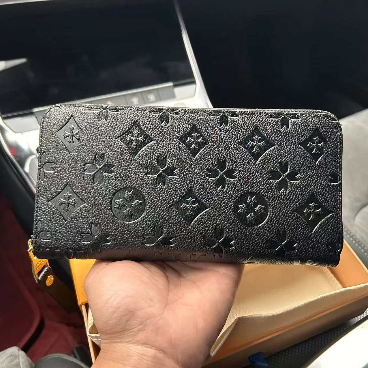 Designer High-Quality Soft Leather Zippy Wallet - Unisex (Men/Women), Long Zipper Style - Coin Purse, Card Case Holder, Fashionable Purse Bag