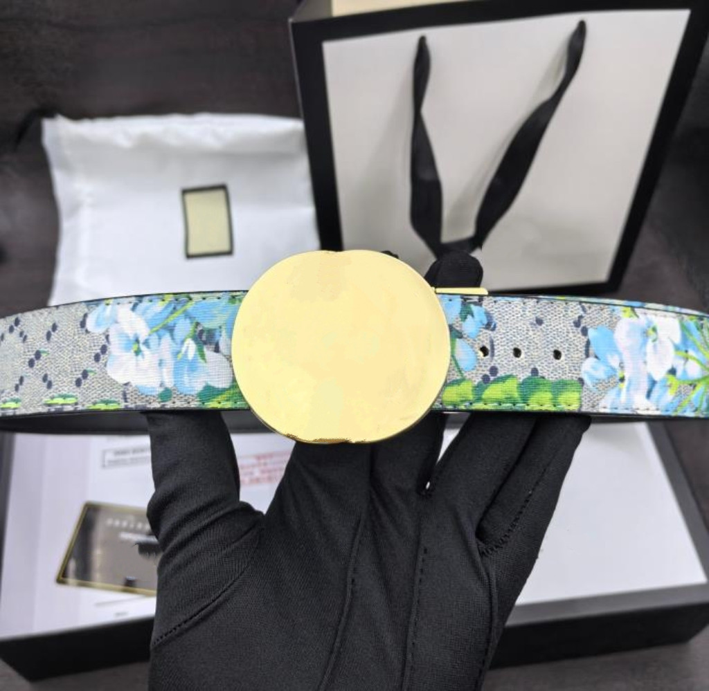 Luxury Designer Belt Men Women Cow Leather Belts Fashion Letter Buckle Belt Mens Formal Dress Jeans Essential Waistband Width 4.0cm Top Quality With BOX