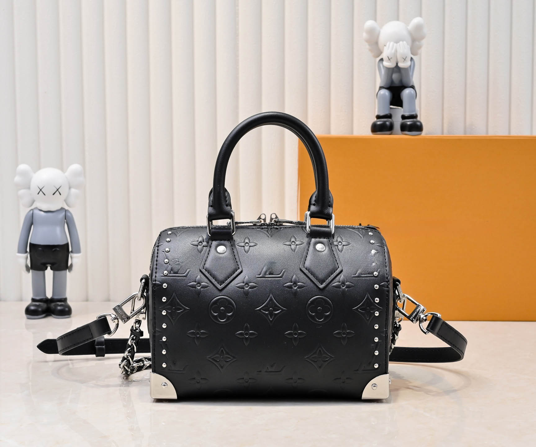 Trunk 10A top quality Luxury Women's Brand Clutch Bags Designer Round Crossbody Shoulder Purses Handbag Women Clutch Travel Tote BagSpeedybag Boston bag Brown