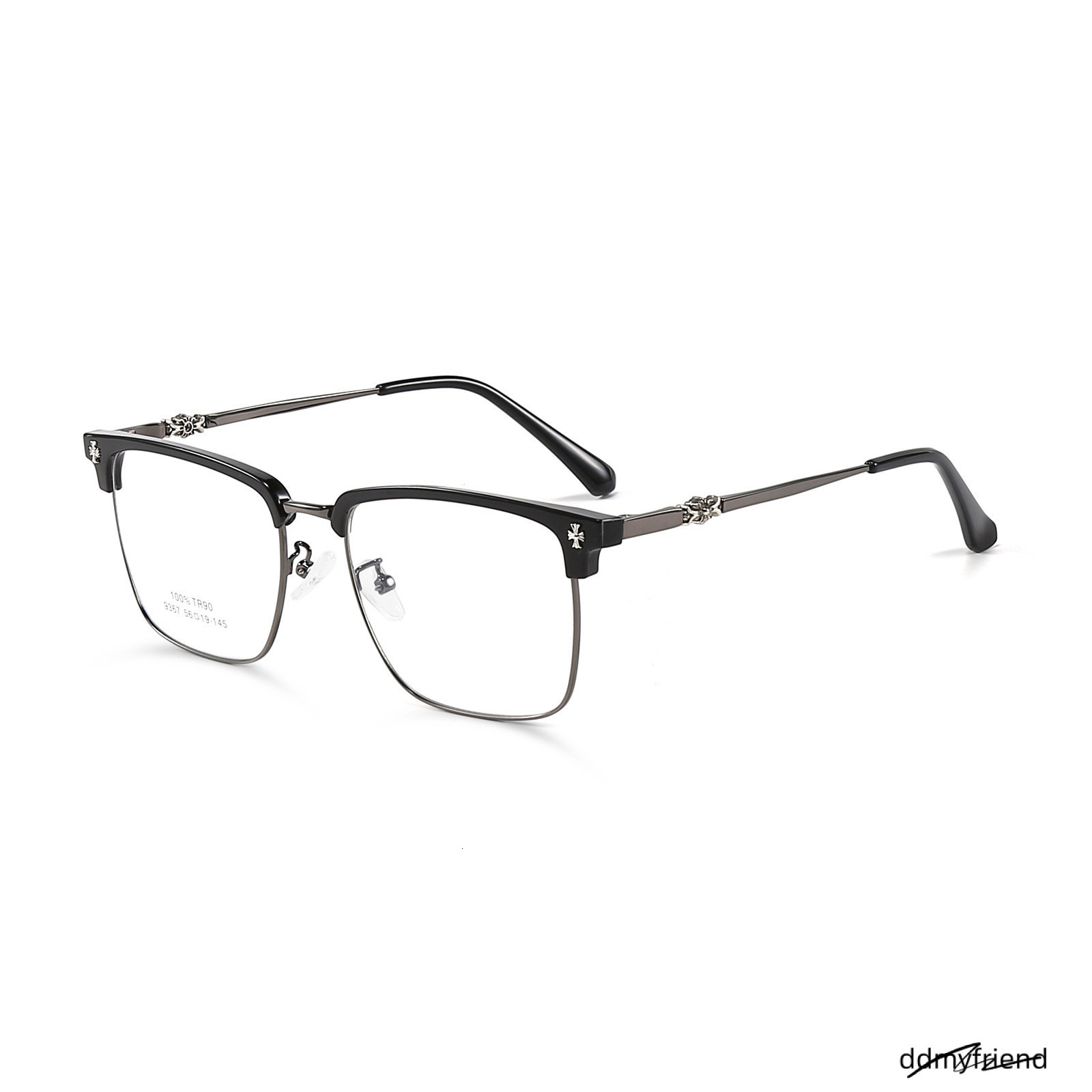 Designer For Women Men Business Anti-Blue Light Flat Mirror Glasses Square Frame Sunglasses Kp822 ddmyfriend ddmyfriend ddmyfriend ddmyfriend