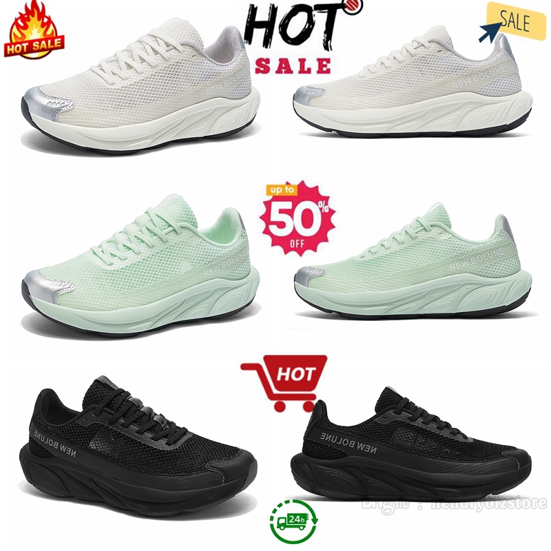 Running Shoes Men Women Big Size Light Sail Green White Black Designer Fashion Classic Breathable Mesh Genuine Leather Brown Sports Trainers
